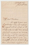 Ram Mohan Roy Signed & Handwritten 1832 Letter (Third Party Guaranteed)