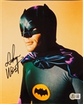 Adam West Signed 8 x 10 Batman Photo (Beckett/BAS)