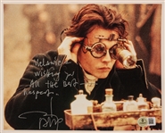 Johnny Depp Signed 8" x 10" Sleepy Hollow Photo (Beckett/BAS)