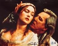 Kate Winslet & Geoffrey Rush Signed 8 x 10 from Quills (Beckett/BAS)