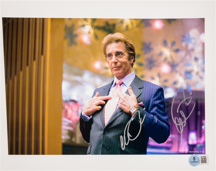 Al Pacino Signed 8.5" x 11" Double Sided Photo (Beckett/BAS)