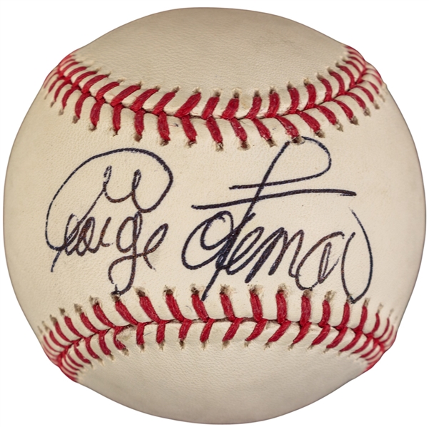 George Foreman Signed OML Baseball (JSA)