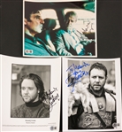 Russel Crowe Lot of 3 Signed 8 x 10 Photos (Beckett/BAS)