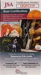 John Clease Signed OML Baseball (JSA)