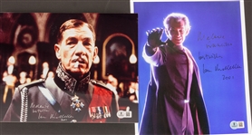 Ian McKellen Lot of 2 Signed 8 x 10 Photos (Beckett/BAS)