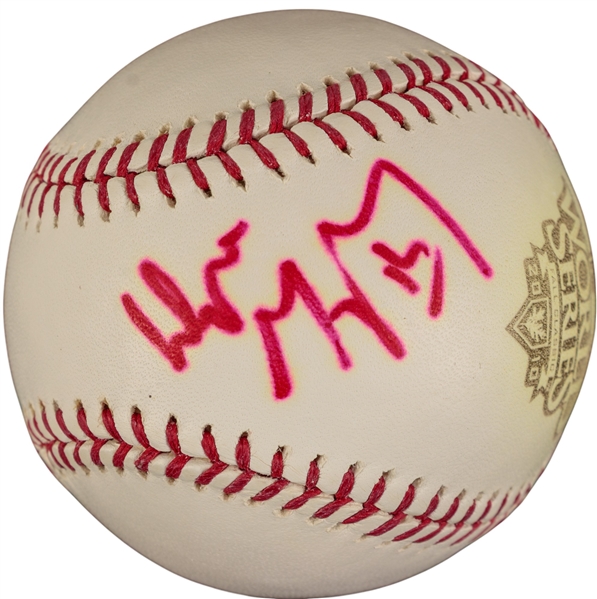 Wayne Gretzky Signed World Series Baseball (JSA)