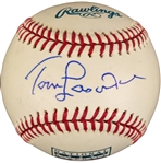 Tommy Lasorda Signed OML Baseball (JSA)