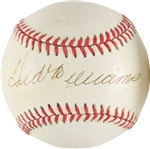 Ted Williams Signed OAL Baseball (PSA/DNA)