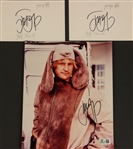 Jeff Daniels Lot of 3 Signed Items (Beckett/BAS)