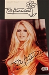 Brigitte Bardot Lot of Two Signed Items (Beckett/BAS)