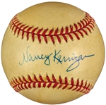 Lot of 2: Tonya Harding and Nancy Kerrigan Baseballs(JSA)