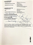 The Beatles: Paul & Linda McCartney Dual Signed 1989 Award Program (JSA)