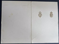 Princess Diana & Prince Charles Dual Signed 1986 Royal Christmas Card (Third Party Guaranteed)