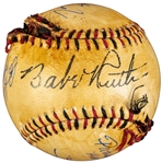 Sandlot Cast Signed Custom Replica Baseball (8 Sigs)(JSA)