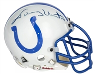 Johnny Unitas Signed Colts Mini Helmet (PSA/DNA)