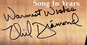 Neil Diamond Signed 18 x 24 Concert Poster (Beckett/BAS)