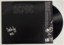 AC/DC: Malcom Young Signed Back in Black Record Album (Beckett/BAS LOA) 