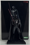 Dave Prowse & James Earl Jones Signed 1:10 Scale Star Wars Darth Vader Figurine (Prowse Holo)(Third Party Guaranteed)
