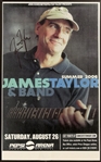 James Taylor Signed 10.5" x 17" Concert Poster (Beckett/BAS)