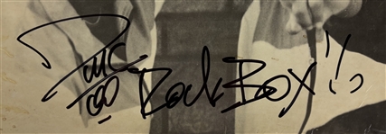 DMC Signed Run-D.M.C Debut Album Cover (Third Party Guaranteed)