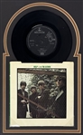 The Beatles: Ron Campbell Signed Original Lennon Drawing in Custom Matting with Record (Campbell COA)