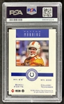 Peyton Manning Signed 1998 Collector's Edge #21 Rookie RC w/ Gem Mint 10 Auto! (PSA/DNA)
