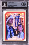 Chevy Chase & Beverly DAngelo Signed "Christmas Vacation" Trading Card (Beckett/BAS Encapsulated)