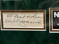 Neil Diamond Signed Page in Framed Display (Third Party Guaranteed)