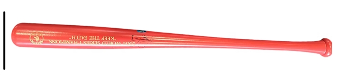 David Ortiz Signed 2004 World Series Champions Bat (Third Party Guaranteed)
