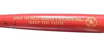 David Ortiz Signed 2004 World Series Champions Bat (Third Party Guaranteed)