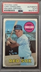 Tony Conigliaro Signed 1969 Topps #330 (PSA/DNA)