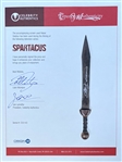 Liam McIntyre Signed & Production Used C. 2012 Spartacus Sword (Celebrity Authentics/Liam McIntyre & Third Party Guaranteed)