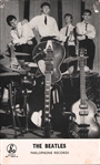 The Beatles: Paul McCartney Inscribed 3.5 x 5.75 Vintage Parlophone Records Promo Card (Caiazzo LOA)