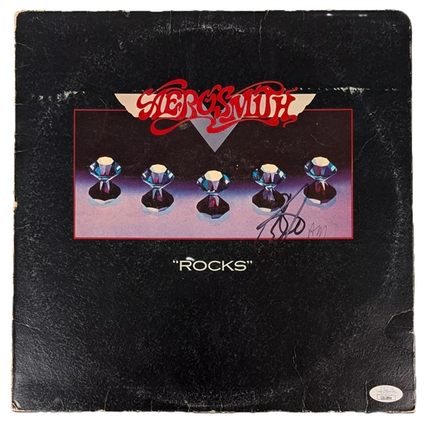 Aerosmith: Steven Tyler Signed "Rocks" Album (JSA)
