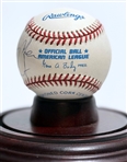 Christopher Lambert Signed IN-PERSON Official A.L. Baseball  (Third Party Guaranteed)