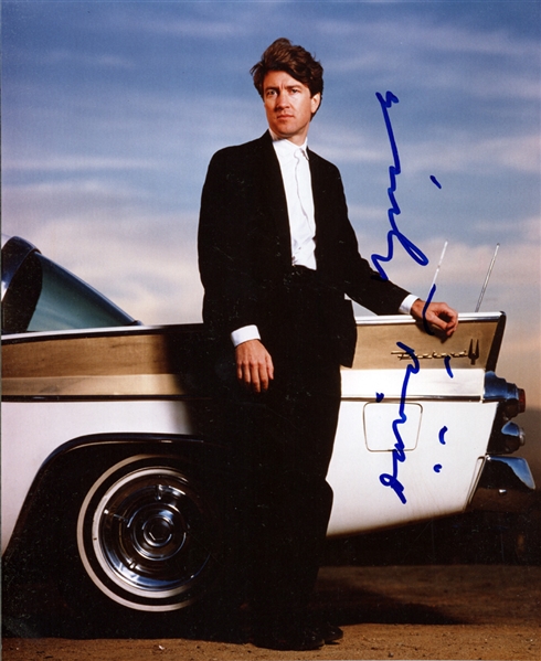 David Lynch RARE Signed IN-PERSON 8x10 Photo (Third Party Guaranteed)  