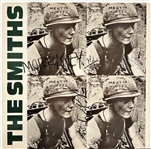 The Smiths: RARE Group Signed Meat is Murder Album Cover (4 Sigs)(Beckett/BAS LOA)(Provenance)