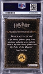 2007 Artbox Harry Potter Order of the Phoenix Case Incentives Ci4 Hog's Head Hair LE /88 Prop Card - PSA 6 POP 1
