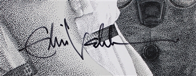Pearl Jam Group Signed 2023 Concert Poster (5 Sigs)(Beckett/BAS LOA)