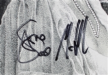Pearl Jam Group Signed 2023 Concert Poster (5 Sigs)(Beckett/BAS LOA)