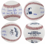 Aaron Judge Signed Limited Edition OML Baseball with 2012 Rookie Year Handwritten Stats (MLB & Fanatics Holos)