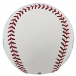 Aaron Judge Signed Limited Edition OML Baseball with 2012 Rookie Year Handwritten Stats (MLB & Fanatics Holos)