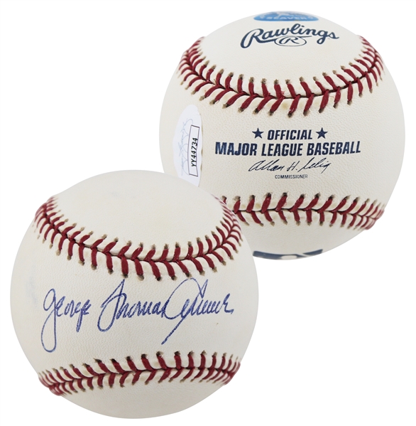 Tom Seaver Single Signed Baseball with Rare Full "George Thomas Seaver" Autograph (JSA LOA)