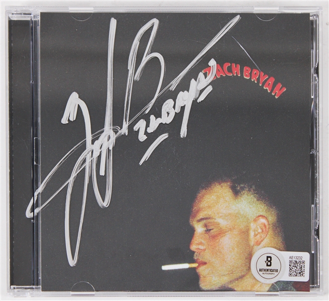 Zack Bryan Signed Self-Titled CD Booklet (Beckett/BAS LOA)