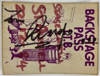 The Beatles: Ringo Starr Signed 3.25" x 4.25" Backstage Pass (Beckett/BAS LOA)