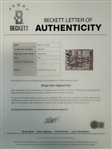 The Beatles: Ringo Starr Signed 3.25 x 4.25 Backstage Pass (Beckett/BAS LOA)