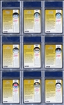 1992 Skybox Complete Signed Draft Pick Set (27) with Shaq, Mourning, etc. (PSA/DNA Encapsulated)