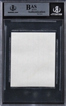 Michael Jordan Early Signed 3 x 3.65 Sheet with Handwritten Address & Phone Number! (Beckett/BAS Encapsulated)