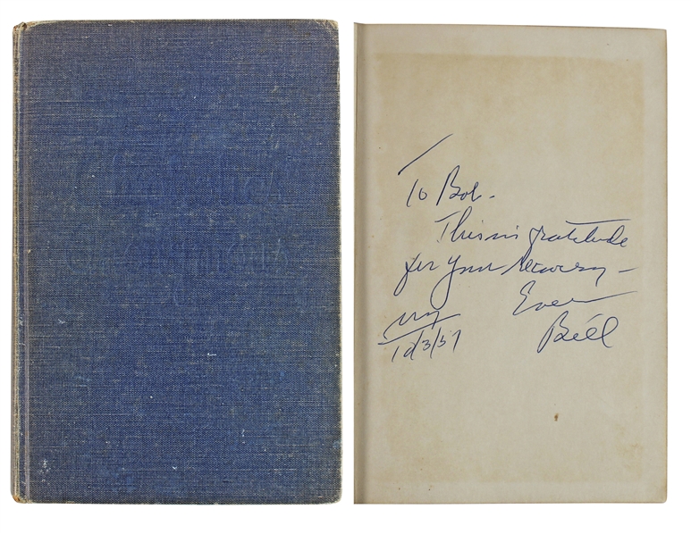 Bill Wilson Signed & Inscribed "Alcoholic Anonymous" Vintage 2nd Edition Hardcover Book (Beckett/BAS LOA)