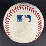 Shohei Ohtani Signed & Game Used OML Baseball from 5-05-2024 Game vs. Braves :: 2 HR Game! (MLB Holo)(PSA/DNA LOA)